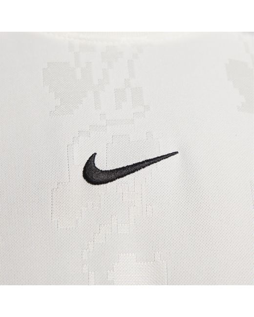 Nike White Culture Of Football Dri-fit Short-sleeve Soccer Jersey for men