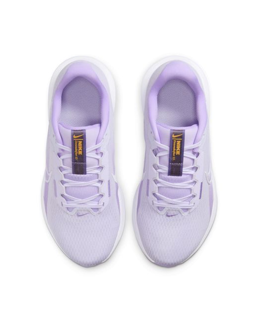 Nike Purple Downshifter 13 Road Running Shoes (extra Wide)