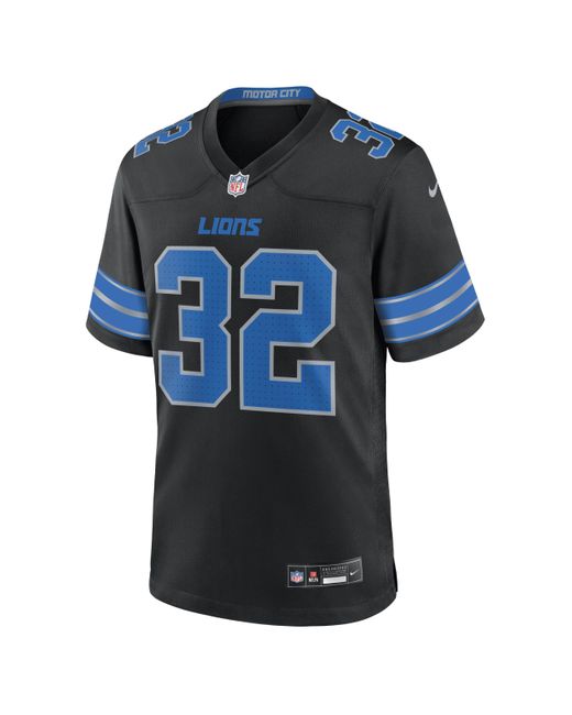 Nike Blue Brian Branch Detroit Lions Nfl Game Football Jersey for men