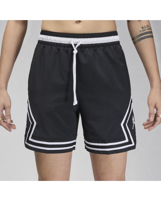 Shorts diamond in tessuto dri-fit jordan sport di Nike in Black da Uomo