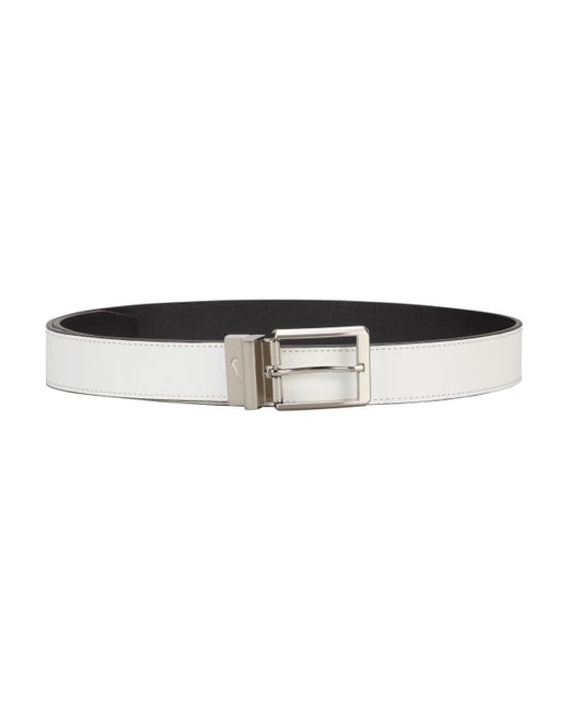 Nike Core Reversible Belt In White, in Black for Men Lyst