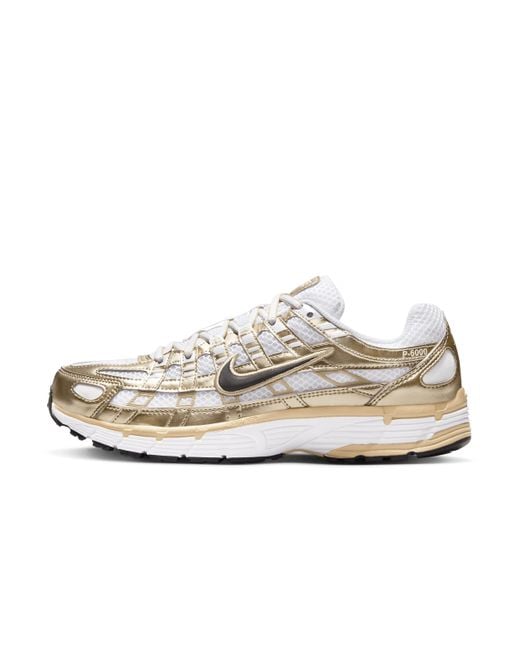 Nike White P-6000 Shoes