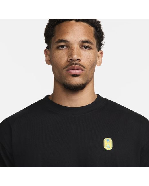 Nike Black Acg "hike Snacks" Dri-fit Long-sleeve T-shirt for men