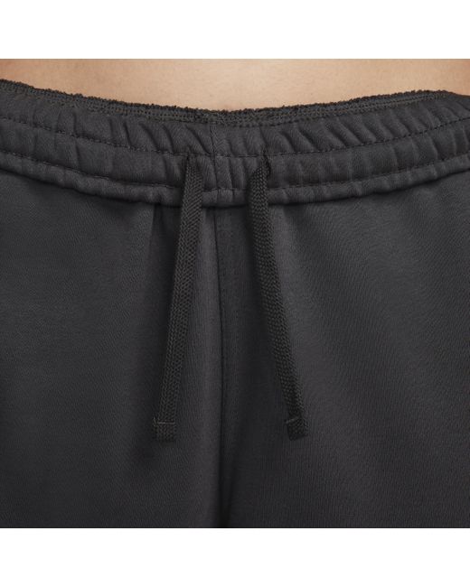 Pantaloni in french terry a gamba dritta sportswear di Nike in Gray