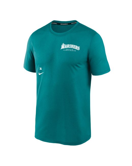Nike Blue Seattle Mariners Authentic Collection Early Work Men's Dri-fit Mlb T-shirt for men