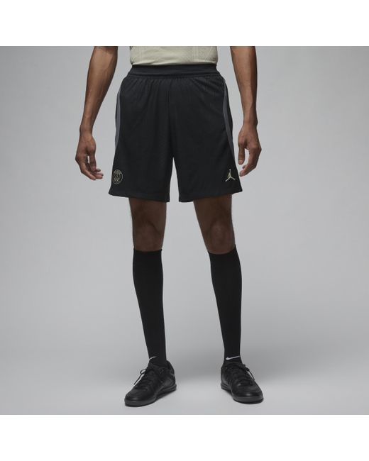 Shorts da calcio in maglia jordan dri-fit adv paris saint-germain strike elite da uomo di Nike in Black da Uomo