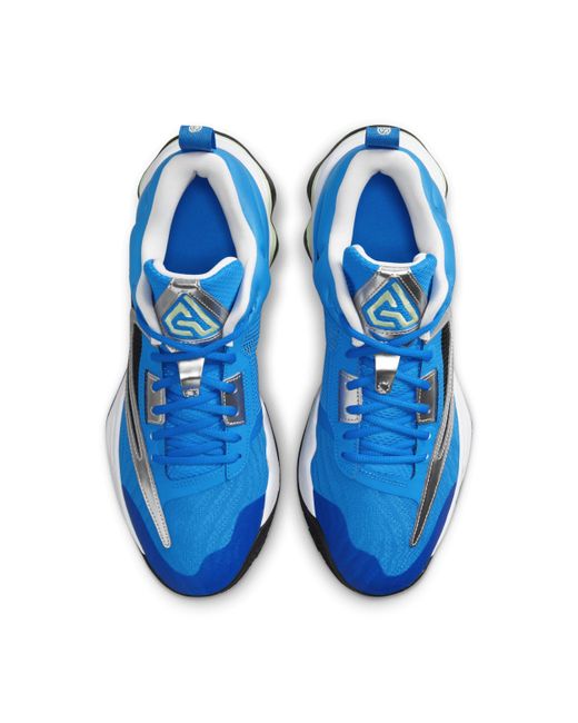Nike Blue Giannis Immortality 3 Basketball Shoes