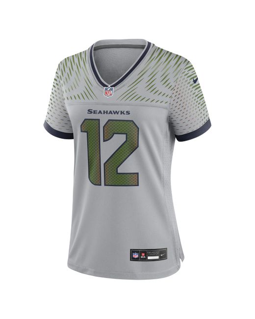 Nike 12S Seattle Seahawks Rivalries Collection Womenâ Nfl Game Jersey ...