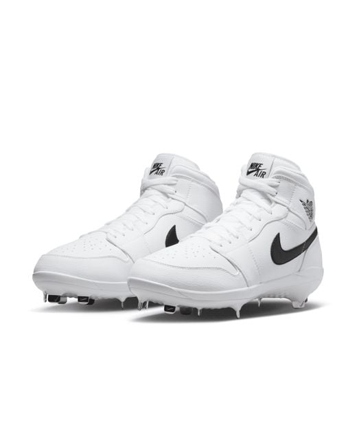 Nike 1 Retro Metal Baseball Cleats in Metallic for Men Lyst