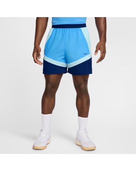 Nike Blue Icon 15Cm (Approx. Woven Basketball Shorts for men