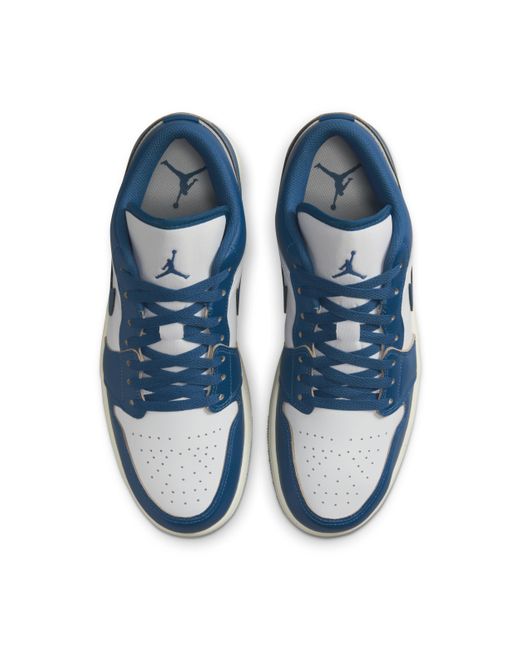 Scarpa air jordan 1 low se di Nike in Blue da Uomo