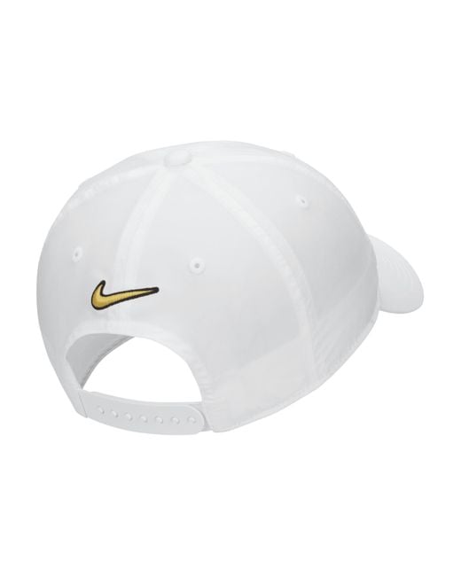 Nike white hat best sale