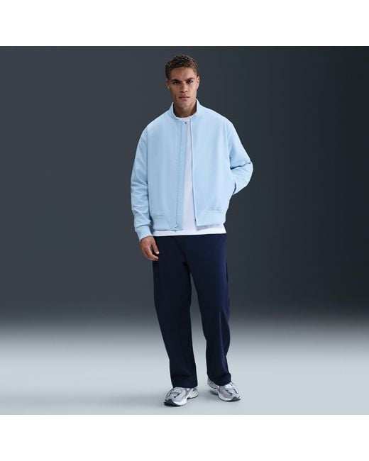 Nike Blue 24.7 Octa Therma-Fit Bomber Jacket for men
