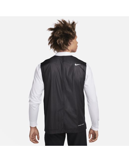 Nike Black Storm-fit Adv Golf Vest for men