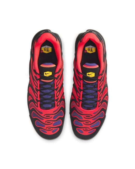 Nike Red Air Max Plus Drift Shoes for men
