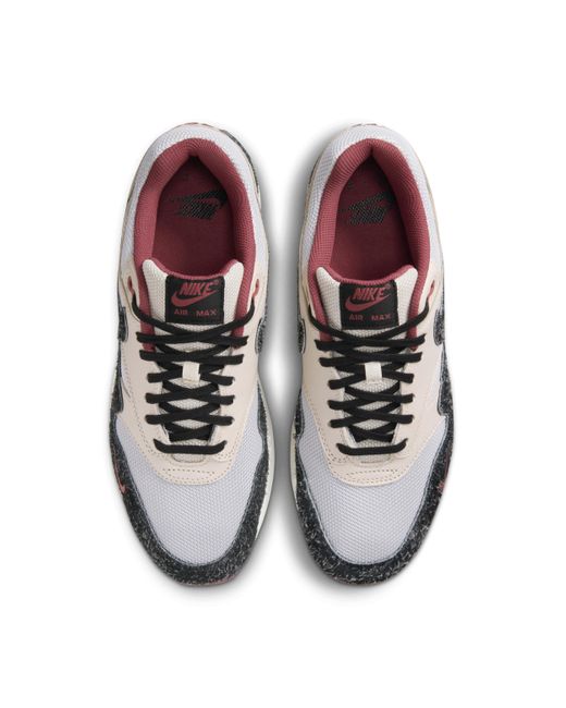 Nike White Air Max 1 Premium Shoes for men