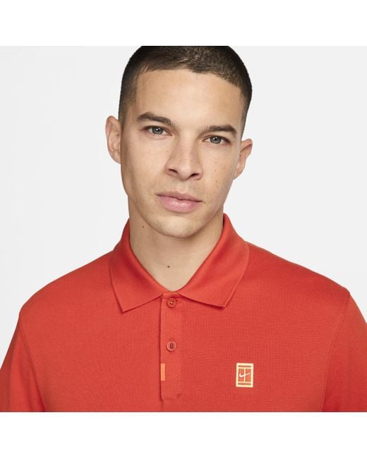 Nike The Polo Met Aansluitende Pasvorm in het Red voor heren