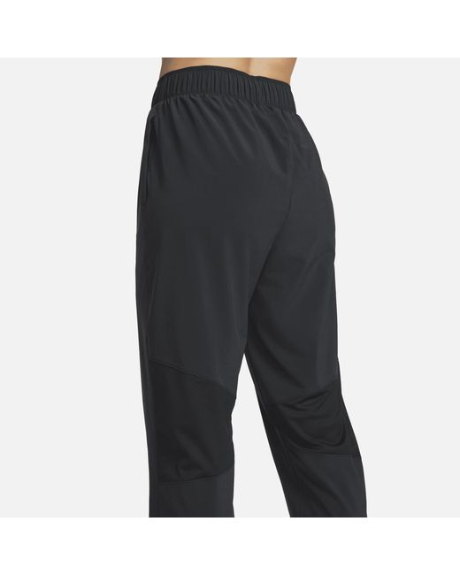 Nike Black Dri-Fit Fast Mid-Rise 7/8 Running Trousers
