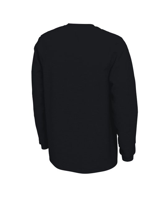 Nike Black Oregon College Long-sleeve T-shirt for men