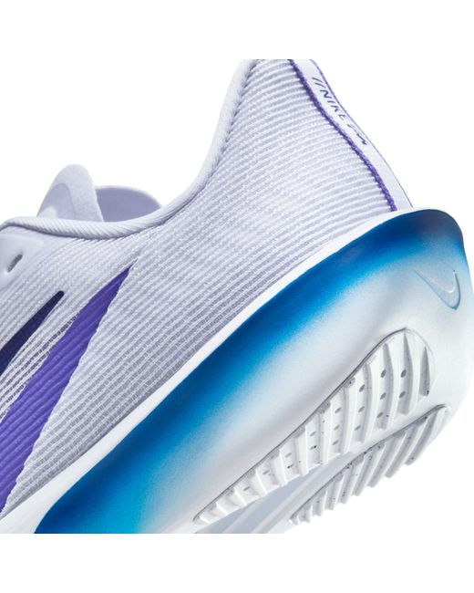 Nike Blue Zoom Rival Fly Road Racing Shoes for men