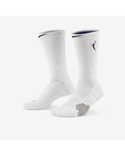 Nike Grip Quick Wnba Crew Socks in White for Men | Lyst