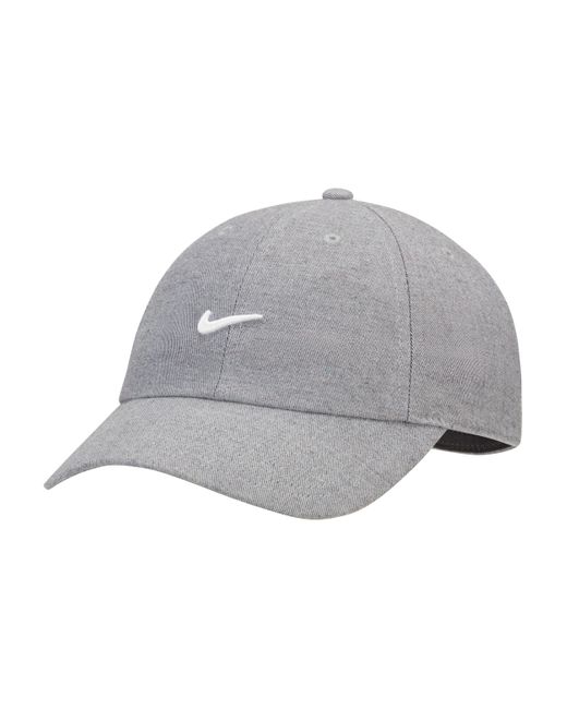 mens grey nike cap