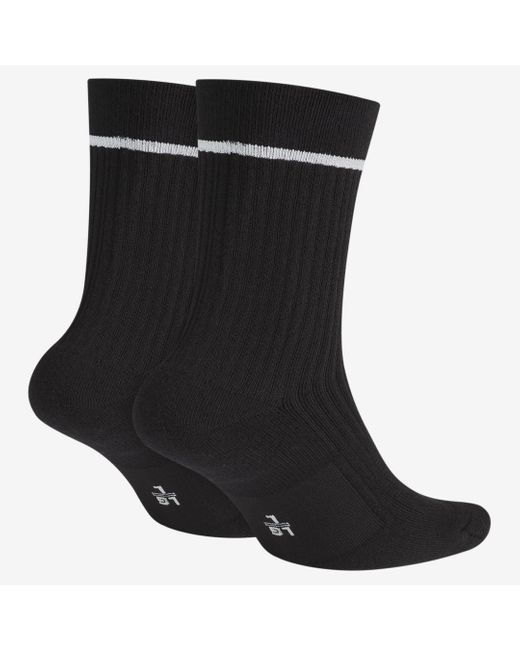 Gallantry Fine Unexpected Nike Sneaker Sox Essential Crew Socks - 2 Pack in Black for Men | Lyst