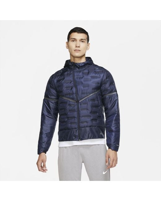 Nike Aeroloft Running Jacket Blue for Men | Lyst UK