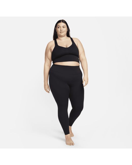 Nike Alate Light-support Padded Sports Bra Tank Top (plus Size) in Black