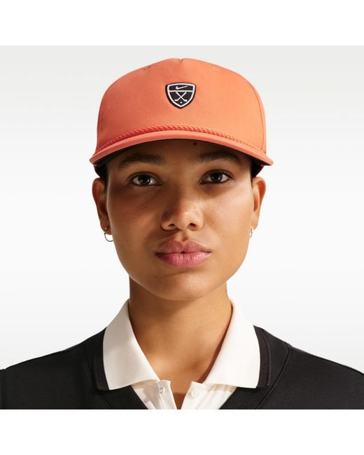 Nike Brown Pro Unstructured Par Golf Cap