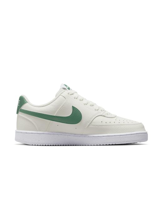 Nike White Court Vision Low Next Nature Shoes