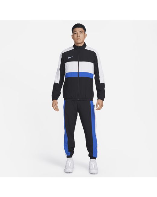 Nike Blue Academy Dri-fit Football Tracksuit 50% Recycled Polyester for men