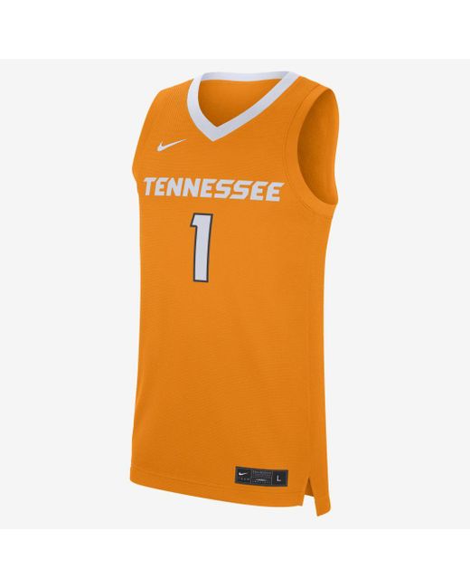 Nike Orange College Replica Basketball Jersey for men