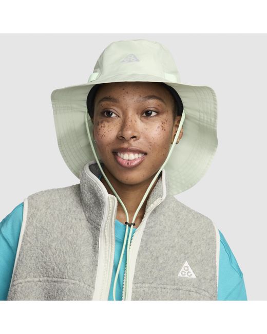 Nike Green Acg Apex Storm-fit Bucket Hat