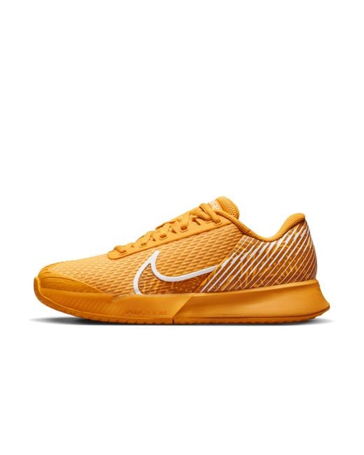 Nike Orange Court Air Zoom Vapor Pro 2 Hard Court Tennis Shoes