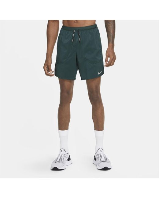 Nike " Flex Stride 7"" 2-in-1 Running Shorts" in Green for Men | Lyst