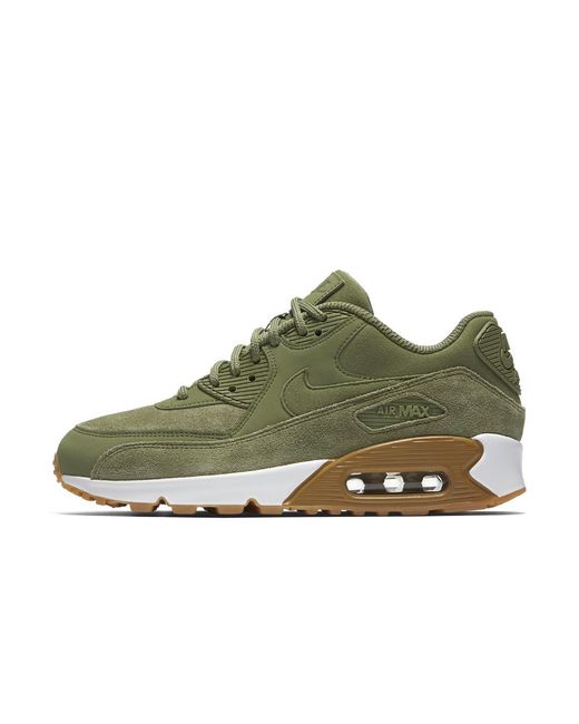 Nike Leather Air Max 90 Se Women's Shoe in Green | Lyst