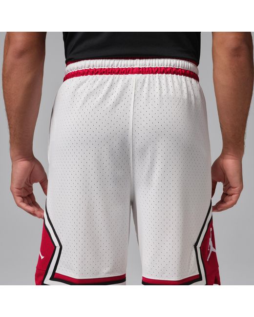 Nike White Sport Dri-Fit 9" Diamond Shorts for men