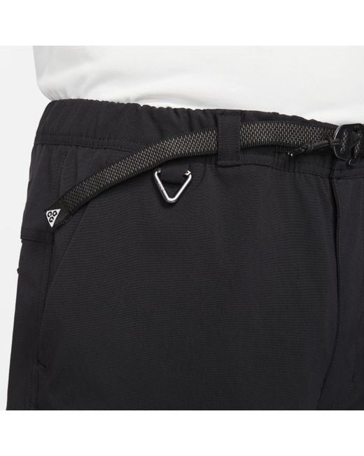 Nike Black Acg 'smith Summit' Cargo Trousers Nylon for men