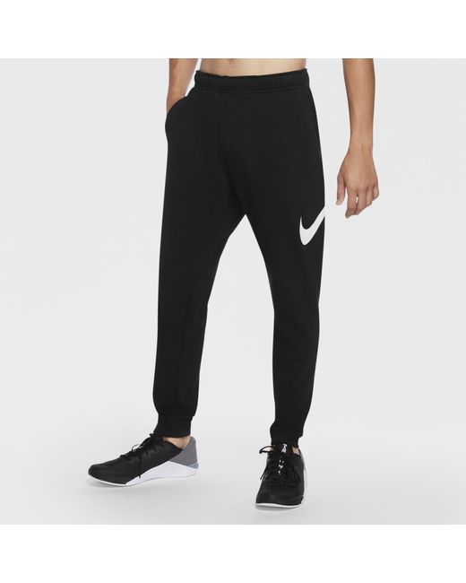 Nike Synthetisch Dri-fit Trainingsbroek Met Taps Toelopend Design in het  Zwart voor heren - Bespaar 9% - Lyst