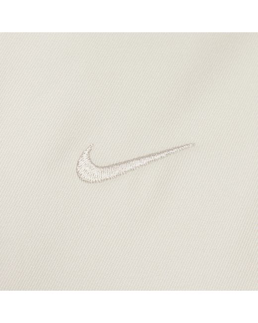 Nike White Life Woven Harrington Jacket for men