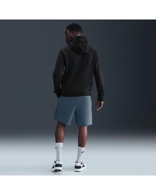 Nike Black Club Pull-Over Fleece Hoodie for men
