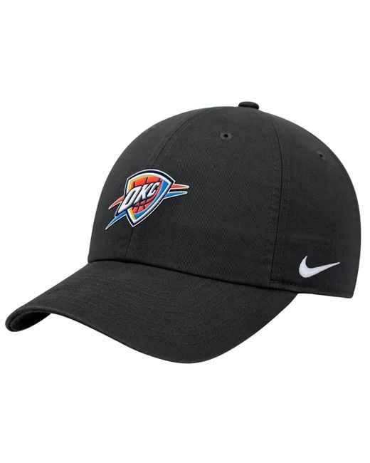 Nike Black Oklahoma City Thunder Nba Cap