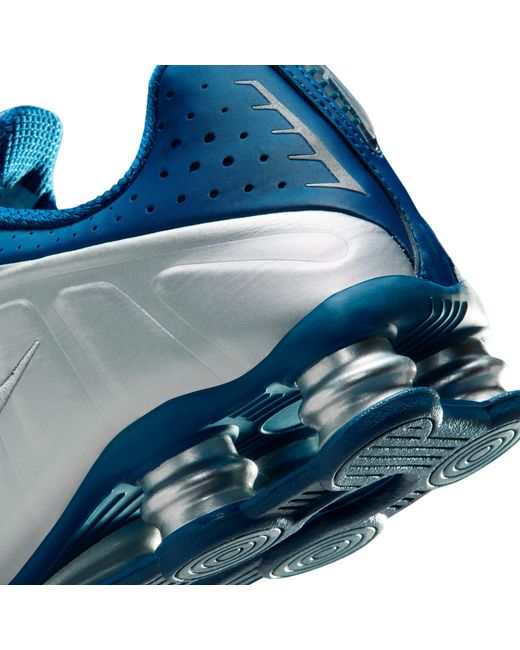 Nike Blue Shox R4 Shoes for men