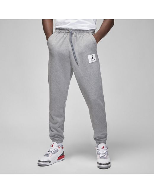 Nike Gray Flight Fleece Sweatpants for men