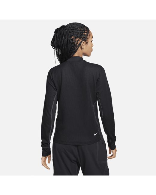 Nike Black Acg Dri-fit Adv 'goat Rocks' Long-sleeve Top Polyester