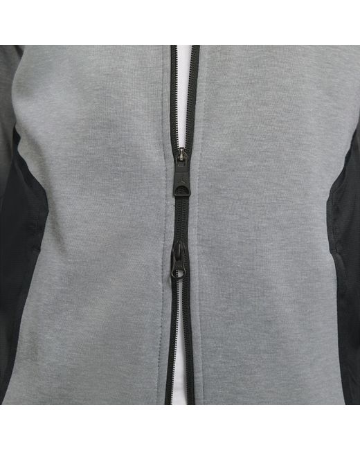 Nike Dri-fit Air Statement Fleece Full-zip Hoodie in Grey (Grey) for Men |  Lyst Australia