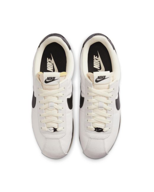 Nike White Cortez Textile Shoes