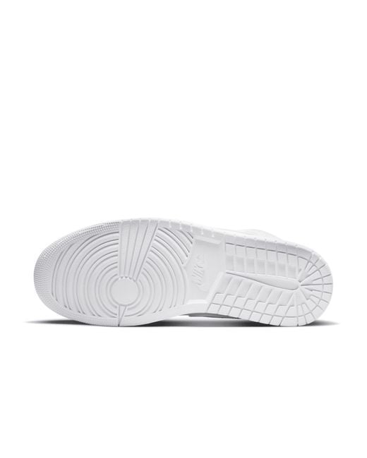 Nike Air Jordan 1 Mid Shoes in White for Men | Lyst