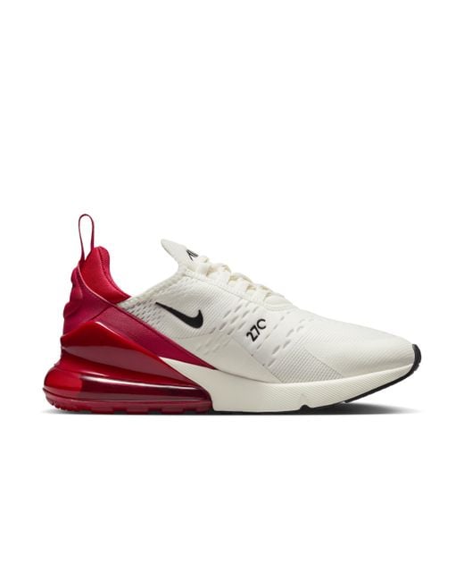 Nike Red Air Max 270 Shoes